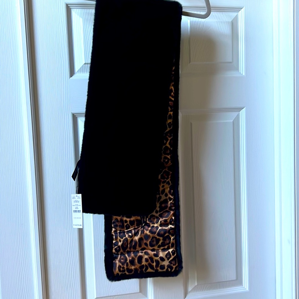Winter dressy fur scarf